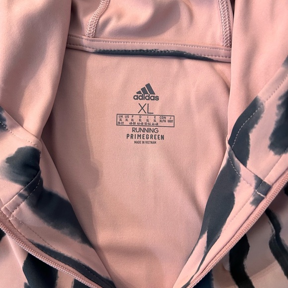 Adidas Run Icon Allover Print Long Sleeve Running Top - Picture 2 of 4